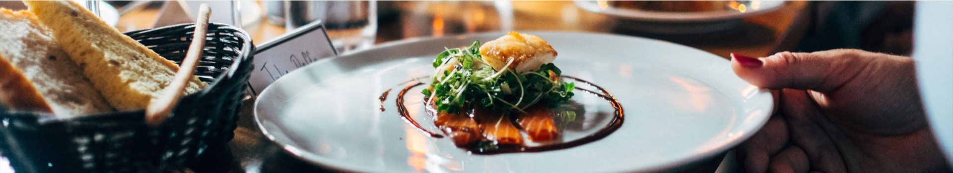 Foto mit schönem Essen
