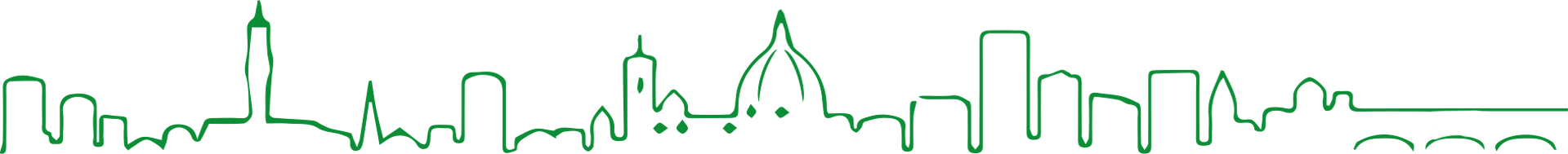 Silhouette von Florenz
